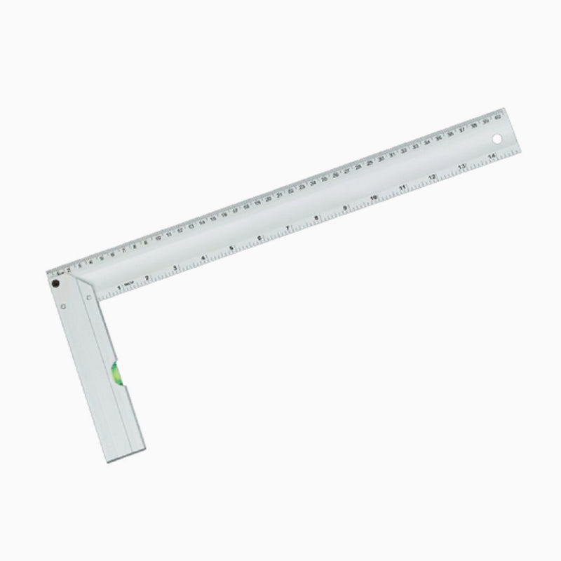 90 Degree L angle ruler with imperial & metric readings