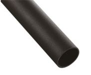1" Round Shape Closet Rod (Black) - 8 Feet 1