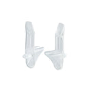 Winnec Clear Plastic Shelf Support for 5/8 inch Board