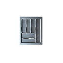 Winnec Cutlery Tray 15-3/8 inches in grey