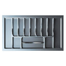 Winnec Cutlery Tray - Width 32-5/8 inches in grey