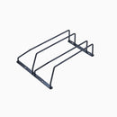 Winnec Metal Double Wine Glass Hanger Rack in Matte Black