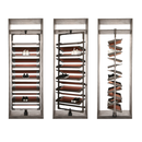 High-end 360-degree Rotary Shoe Rack
