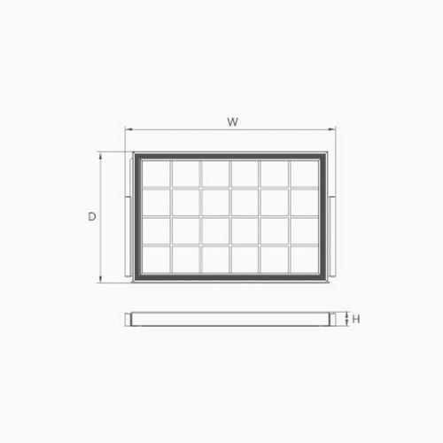 Drawer Tray with Organizer 6