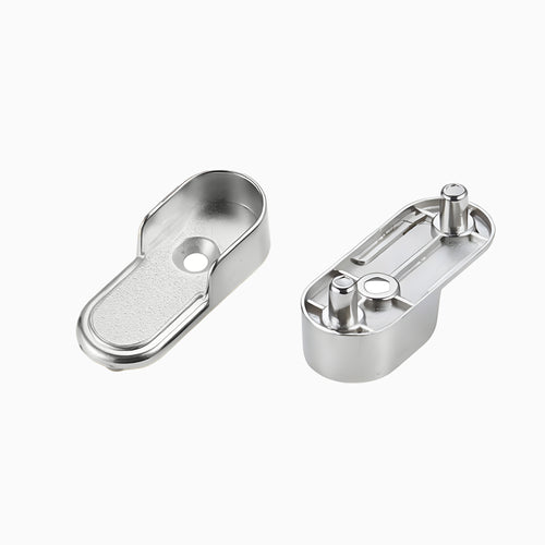 End Support for Oval Closet Rod (30mm x 15mm) with M5 Pins (Sold by Piece) 1