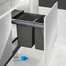 Winnec Recycling and Garbage Bin System - 15-3/4 Inches 