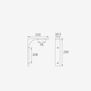 L Shape Shelf Brackets