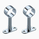 Middle Support For Round Closet Rod (Polished Chrome)