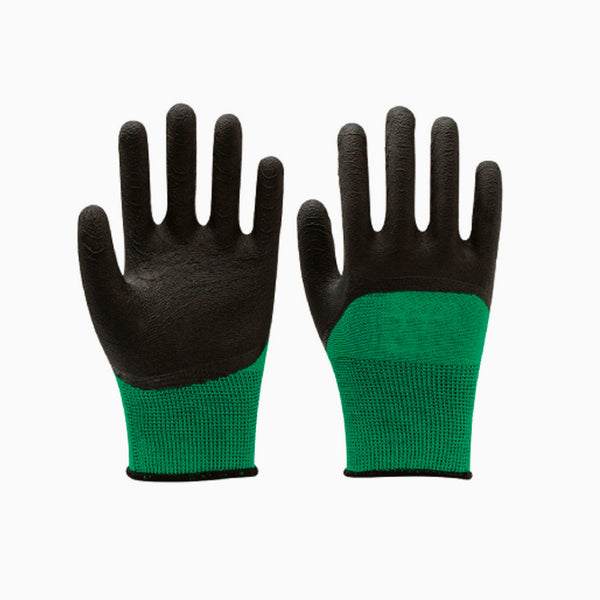 Nitrile Coated Nylon Gloves, 15-Gauge, Medium (Sold by 12 Pair / Pack)