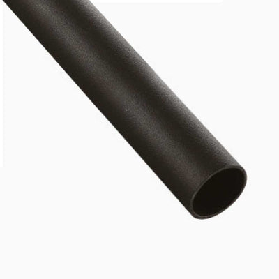 Winnec 1" Round Shape Closet Rod (Black) - 8 Feet
