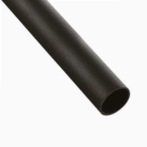 1" Round Shape Closet Rod (Black) - 8 Feet