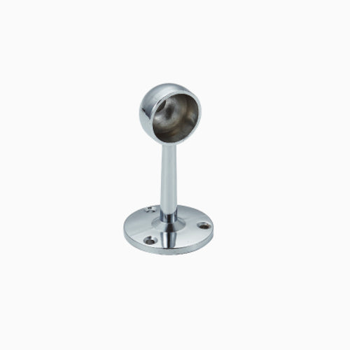 Half-side Opening Ceiling Support for 1" Round Closet Rod (Sold by Piece)