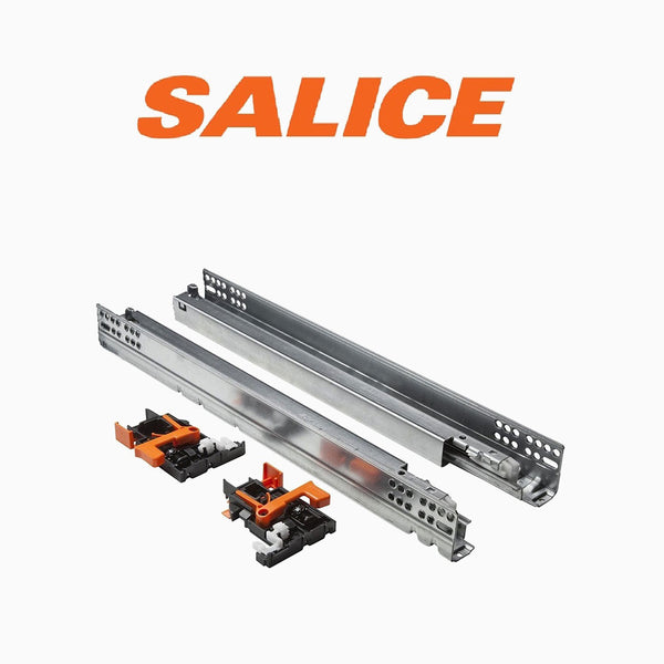 Salice Soft-closing undermount drawer slides with front Clip Bracket