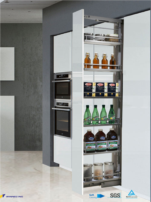 Soft-closing Pantry Units 1