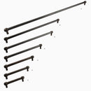 Cabinet  hardware handle Rusted Iron Black on sale