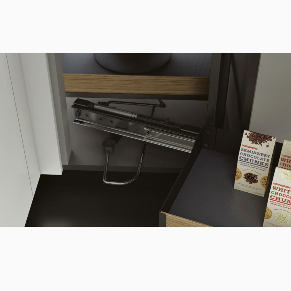 Corner Pull-Out Spice Rack | Winnec Kitchen Hardware and Solution